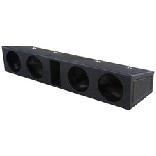 QPower QBOMB Ford F-Series Super Crew '09-'26 Quad 8 Empty Woofer Enclosure