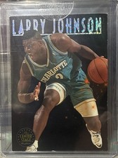 1993-94 Skybox Premium - The Center Stage Larry Johnson #CS5