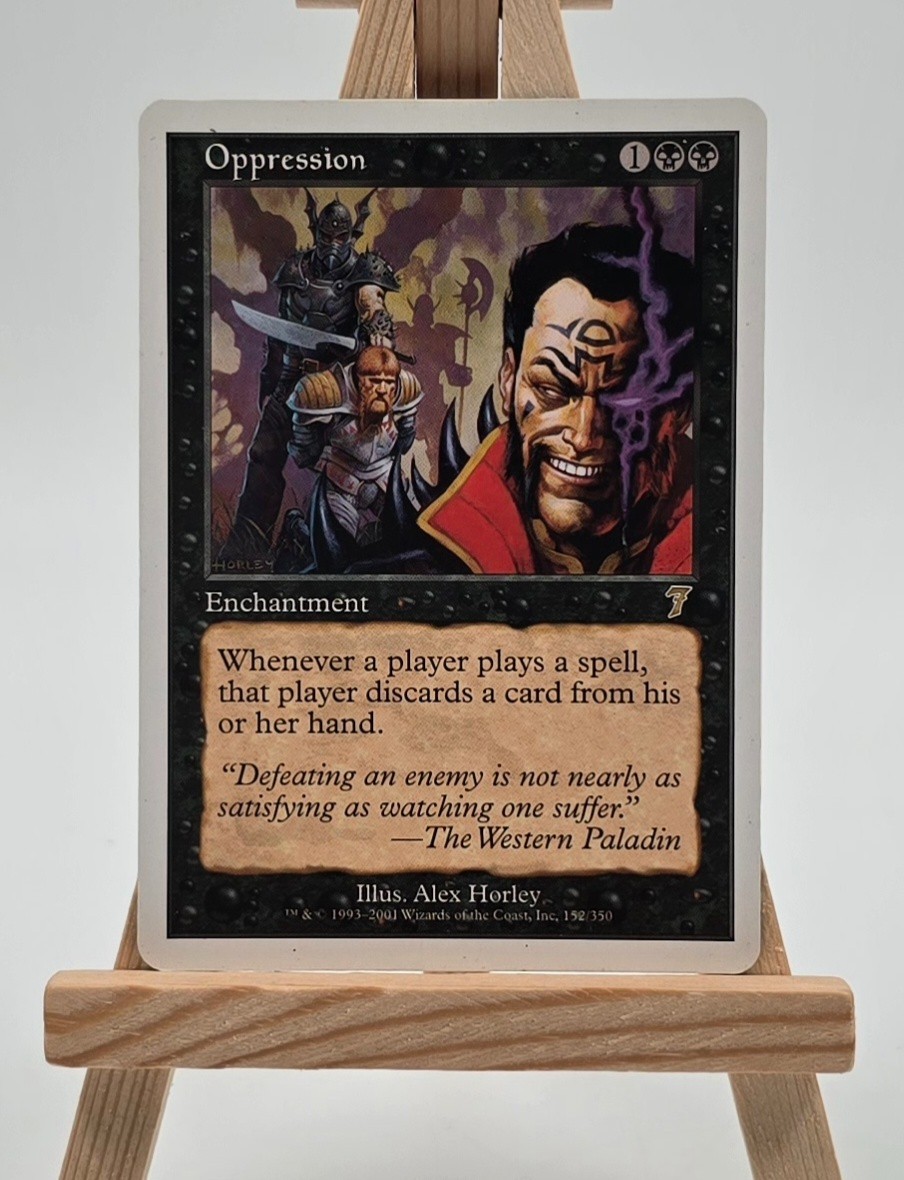 Oppression Seventh Edition (7ED) Magic English (Suppression) 152/350