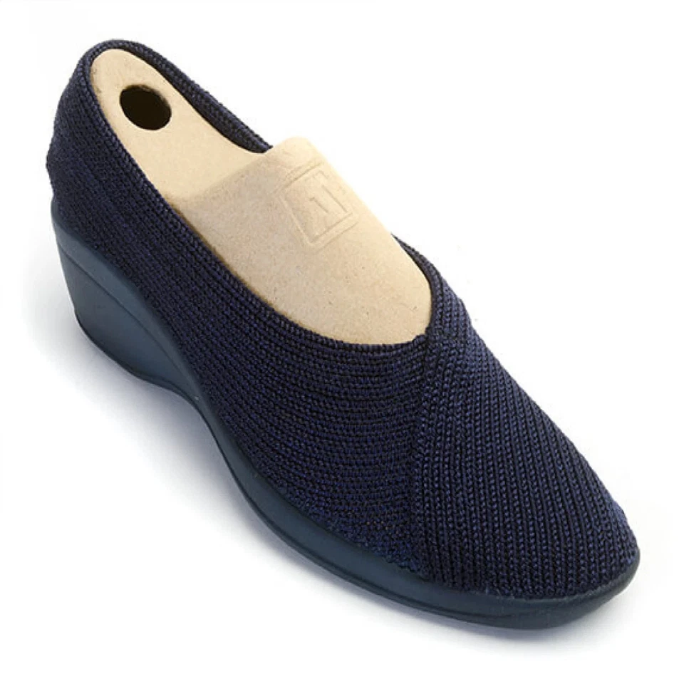 Sapato Arcopedico Feminino MAILU Azul Marinho Tamanho UE 36 EUA 5/5.5 Novo com Caixa - Imagem 4 de 4