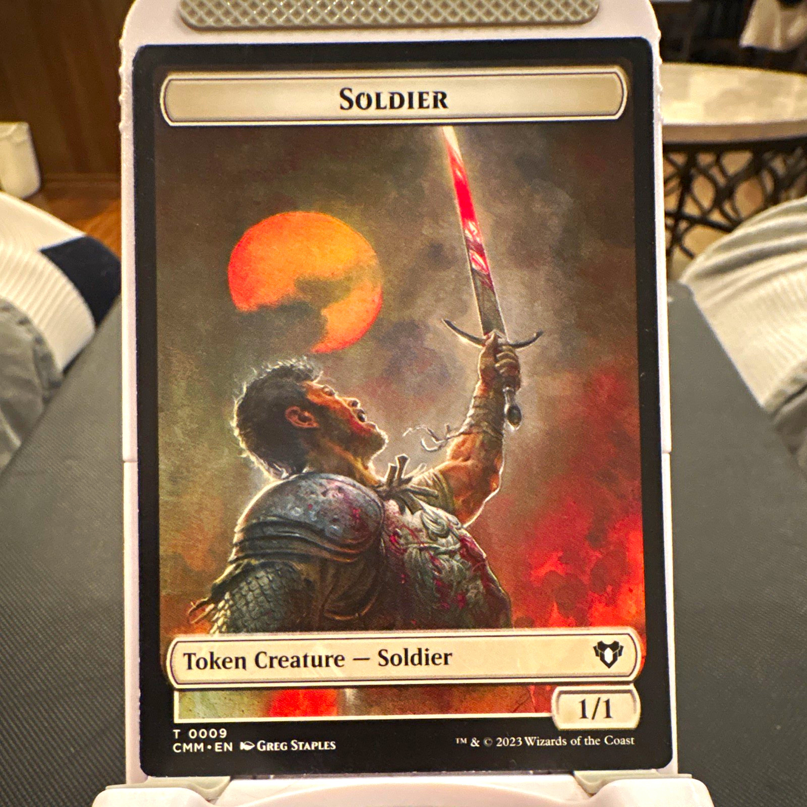 MTG Token Soldier 1/1 + Ogre 3/3 EN CMM 2023 T0009/T0028