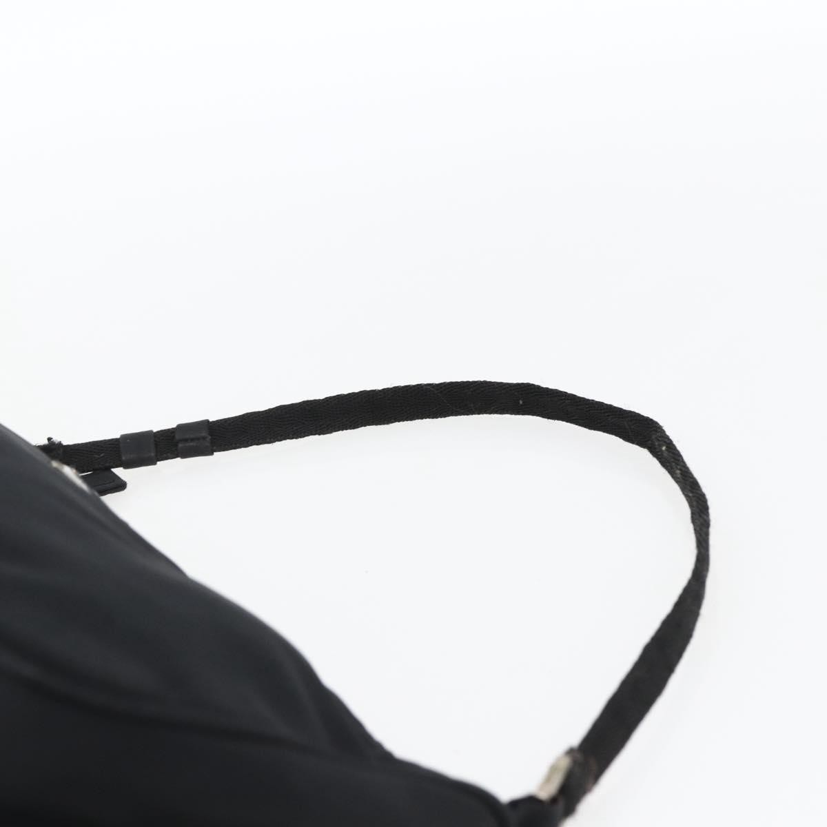 PRADA Hand Bag Nylon Black Silver Auth ep12953 thumbnail 8