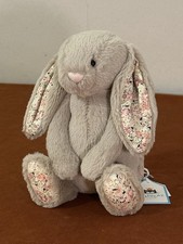 NEW Jellycat Little Blossom Bashful Beige Bunny NWT Medium