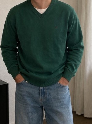 Tommy Hilfiger Vintage Pullover XXL Grün 2009