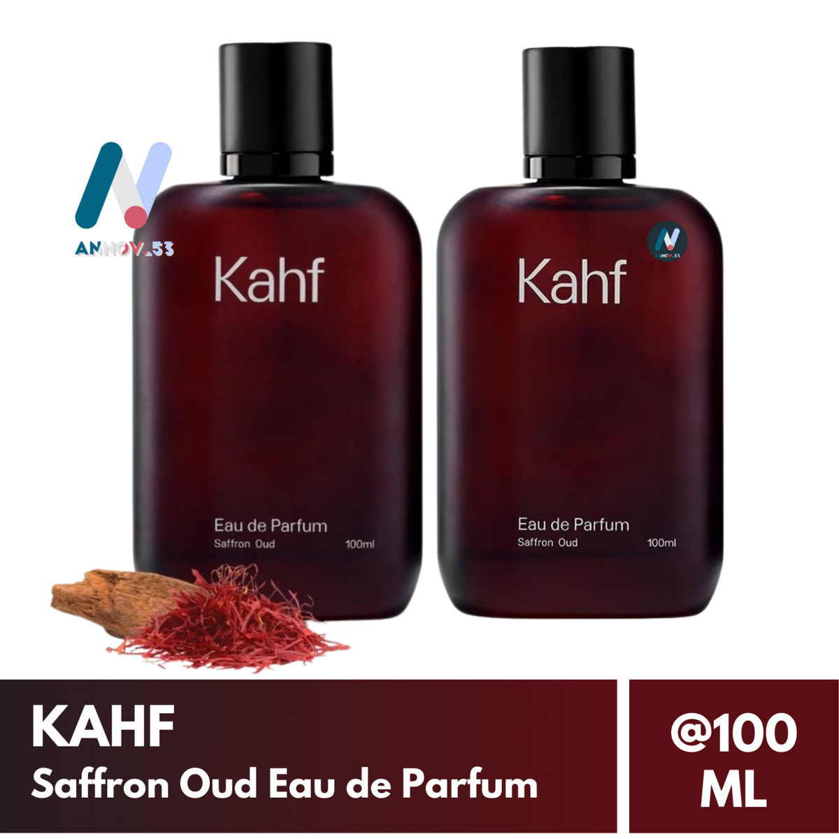 KAHF Saffron Men Perfume Sweet Light Fresh Energizing Aromas Long