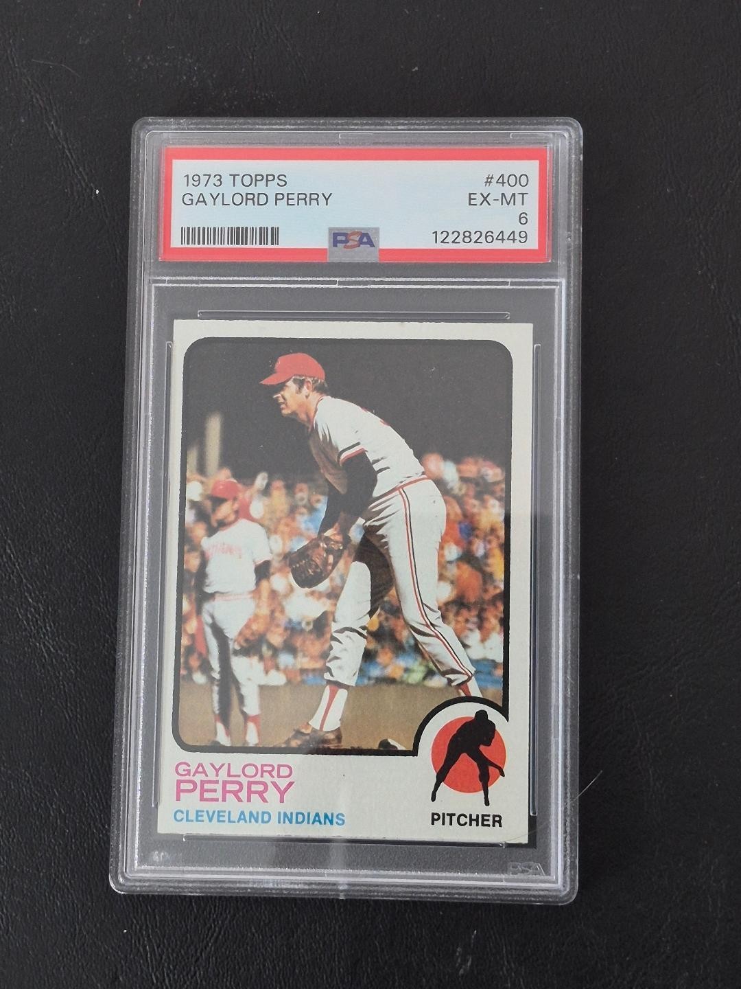1973 Topps #400 Gaylord Perry PSA 6