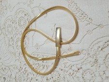 Vintage Goldtone Omega Snake Chain Belt