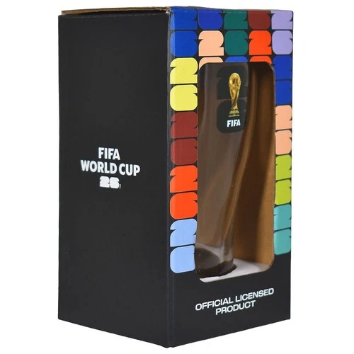 FIFA World Cup 2026 Tulip Pint Glass Official Merchandise - NEW UK STOCK