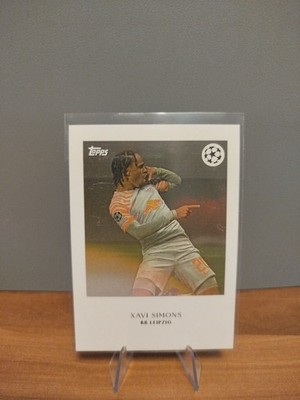 Topps Simplicidad Xavi Simons Polaroid RB Leipzig Champions League 2024