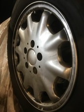 Alufelgen Stahl, Mercedes Vier Stück Mit 60 €