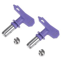 2Stk Umkehrbare SpritzdüSen FüR Airless-SpritzgeräT 315,Lila