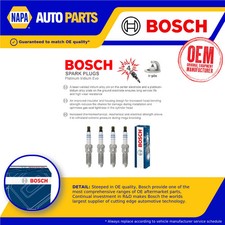 Spark Plugs Set 4x fits CADILLAC Bosch 12650283 Genuine Top Quality Guaranteed