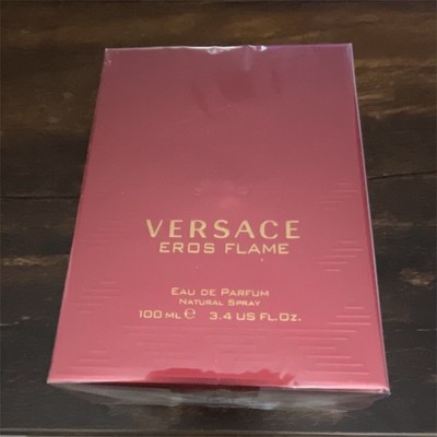 Versace Eros Flame Eau de Parfum Spray, Regular Size 3.4 fl oz