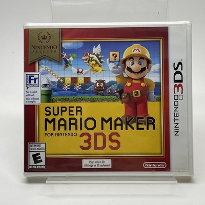 Super Mario Maker - Nintendo Selects (Nintendo 3DS, 2016) Brand New & Sealed