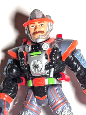 Fisher Price Mattel Rescue Heroes Billy Blazes Firefighter 2004