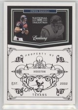 2010 Playoff National Treasures Century Silver 7/25 Owen Daniels #59 0af