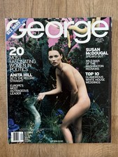 George Magazine (Sept. 1997) JFK Jr. Kate Moss, Jack Kent Cooke, No Mail Label