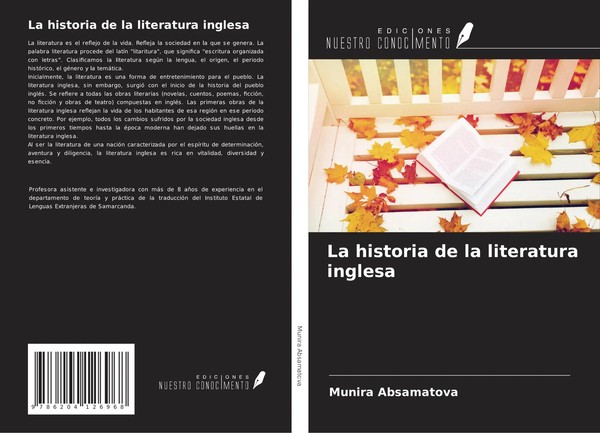Munira Absamatova | La Historia De La Literatura Inglesa | Taschenbuch (2021)-image