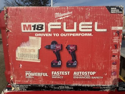 Milwaukee M18 FUEL 18V 2-Tool Combo Kit - Red (3697-22)