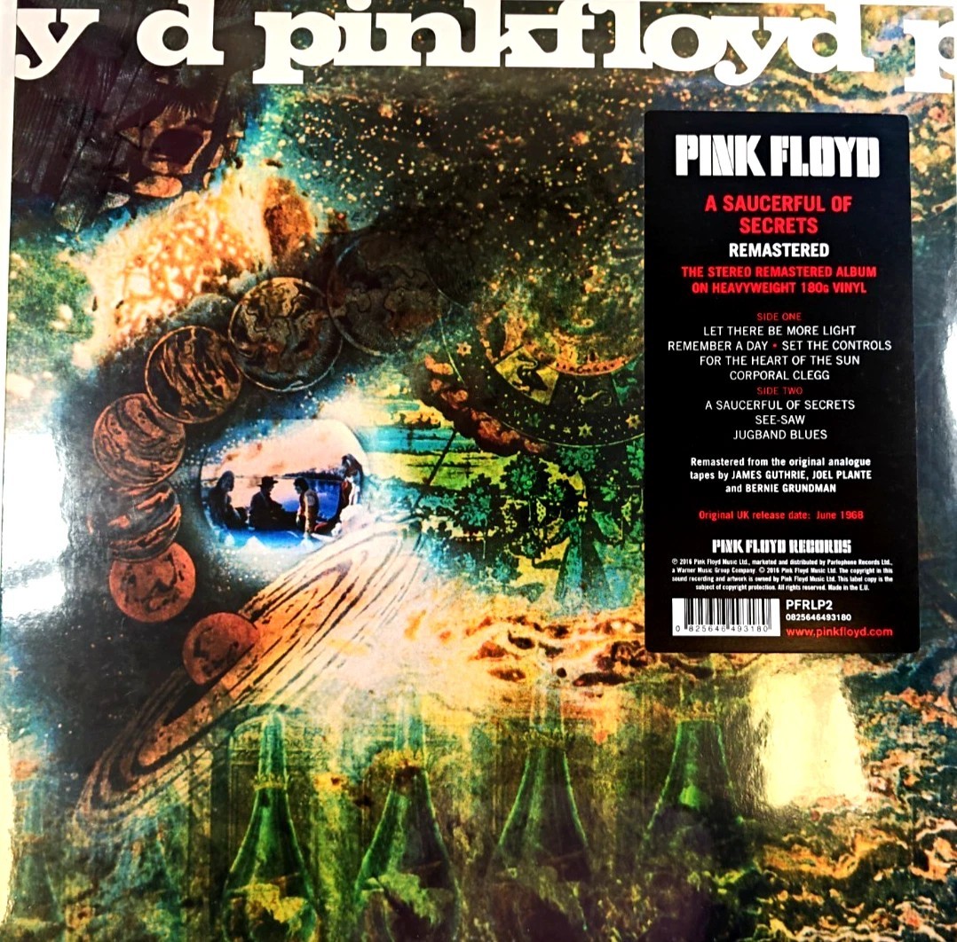 Pink Floyd A Saucerful Of Secrets - VINYL - NEW & SEALED