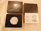 American Eagle 2021 (W) One Ounce Silver  21EGN. As from the US Mint.