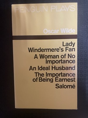 Oscar Wilde Plays Penguin Books 1975