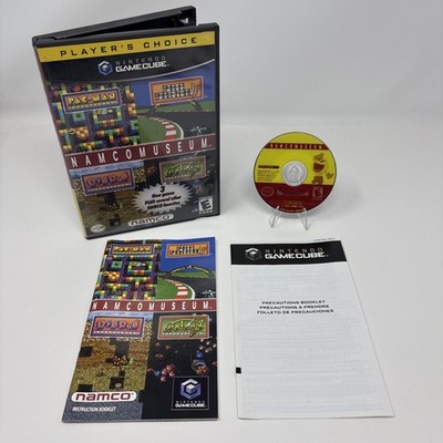 Namco Museum Pac-Man Dig Dug Galaga Pole Nintendo Gamecube CIB - Tested
