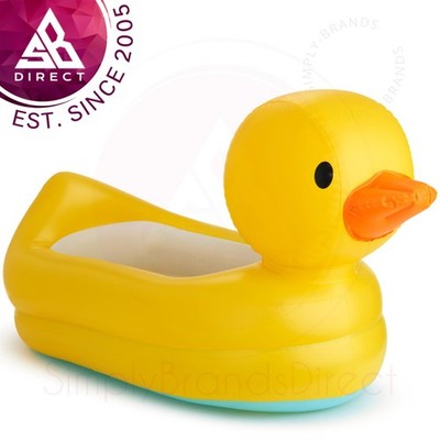 Munchkin Weiß Hot Aufblasbar Sicherheit Baby Bade Ente Tube  Gepolstert   Für