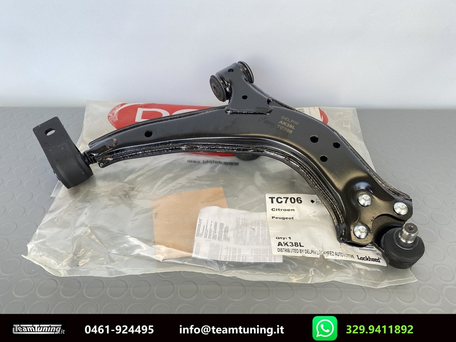 Citroen Berlingo-Xsara Peugeot Ranch-306 Braccio Sospensione Anteriore Inferiore