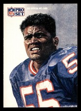 Lawrence Taylor 1991 Pro Set #394 New York Giants Football *219