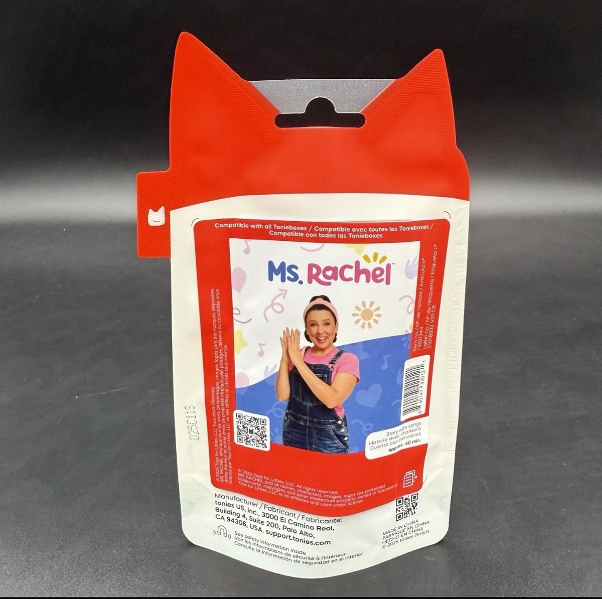 BRAND NEW Tonies Official Ms. Rachel Tonie In English Learn Sealed