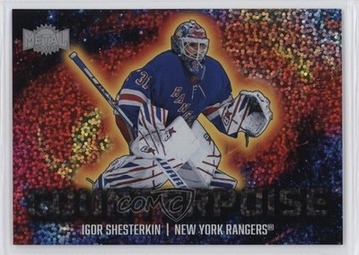 2024 Skybox Metal Universe Counterpoise Speckle 21/199 Igor Shesterkin #10CT f1h
