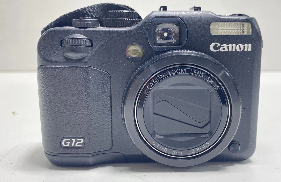 Cámara digital Canon PowerShot G12 10,0 MP Foto 2 de 4