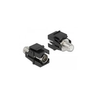 86855 - Keystone Modul Iec Buchse Zu F Buchse Schwarz