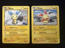 Plusle 39/108 & Minun 40/108 - Pokemon Dark Explorers on eBay