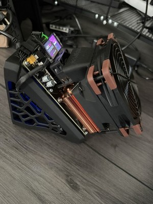 Bitaxe Miner Nerd Qaxe ++ Rev 6.1 (6TH/s) - CUSTOM Build Bitcoin Miner