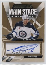 2023 Credentials Main Stage Signatures Gold 19/25 Gabe Vilardi #MS-GV Auto z1b