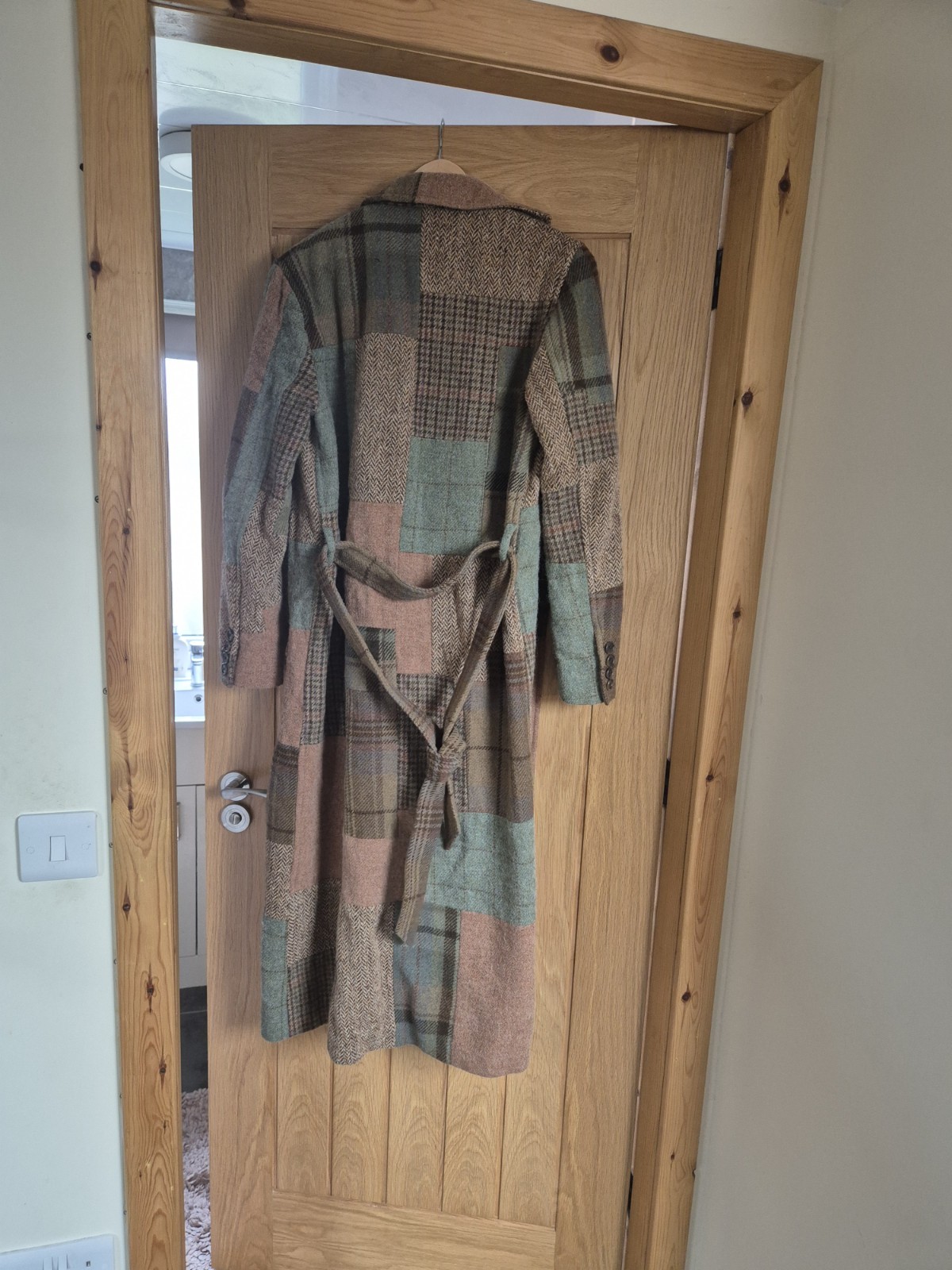Rare! Ralph Lauren Wool Plaid Coat Size M ASO Serena Van Woodsen In Gossip Girl image 9