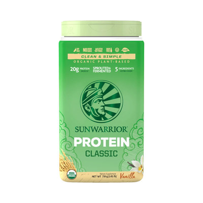 Sunwarrior Protein Classic Organic (750g) Vanilla (49,57 EUR/kg)