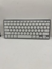 Anker A7726 White Ultra Slim Wireless Bluetooth Keyboard Apple Android PC Used