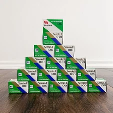 FUJIFILM FUJICHROME Sensia II 100 Lot of 16 Expired 2000 Exp 36 Color Slide Film