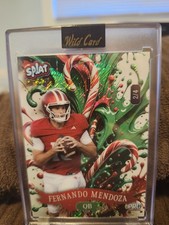 2025 Wild Card Splat Holiday -  Fernando Mendoza PRC (Shimmer) #'d /4 SP