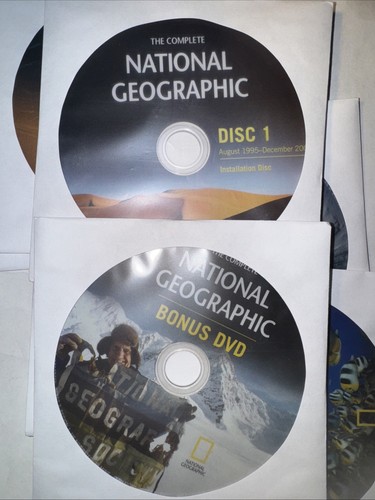 The Complete National Geographic Every Issue 1888-2008 WIN MAC DVD-ROM 7 Discs - Picture 4 of 6