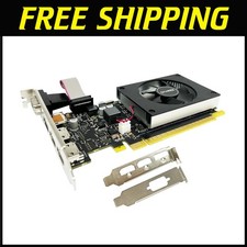 GeForce GT 730 4GB Graphics Card, Dual HDMI/VGA/DP