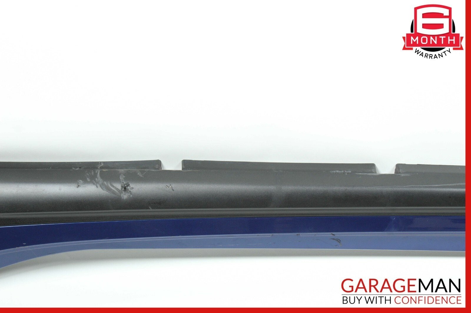 14-17 Maserati Ghibli Left Driver Side Rocker Skirt Molding Moulding Panel Blue