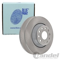 2X Blue Print Bremsscheiben 300,0Mm Voll Hinten Passend FÜR Audi A3 Q3 TT Seat