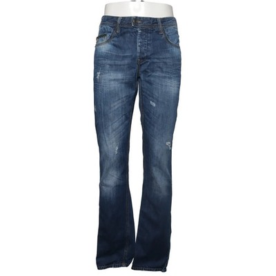 Cipo & Baxx, Jeans, Größe: 33/34, Blau, Baumwolle, Denim, Herren #Iq8