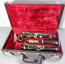 Vintage R. Malerne - Paris, Wood Clarinet with Case
