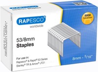 Rapesco - 53/8Mm Verzinkte Heftklammern