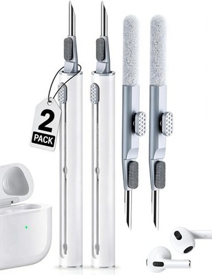 White Multi Function Cleaner Kit for Airpods Pro Earbuds Cleaning Pen